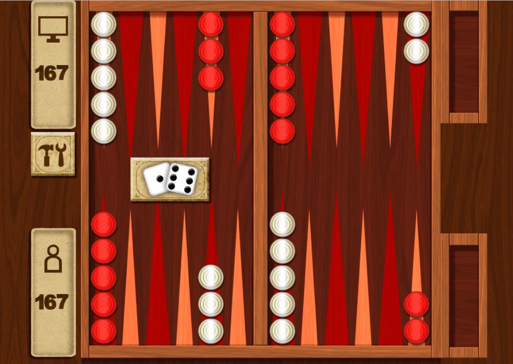 Spielen Backgammon